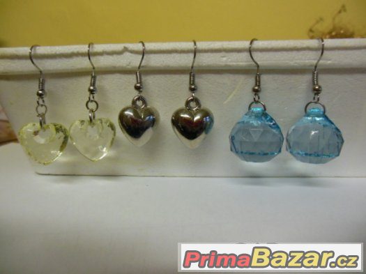Naušnice 1 pár pouze 10,-Kč – fotografie 5