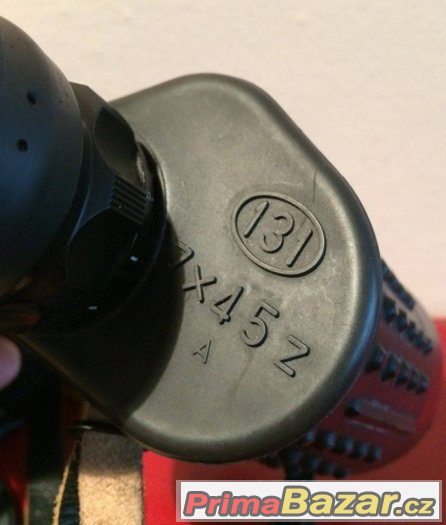 Dalekohled armádní PZO 7x45 naprosto TOP stav – fotografie 5