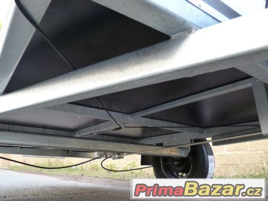 PROFI přívěs BRŽDĚNÝ, 250x150 cm, 750 kg, 130 km/h, ŘP "B" – fotografie 3