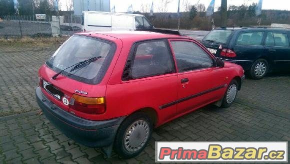 TOYOTA STARLET 1,3 XLI - 60 KW – fotografie 3
