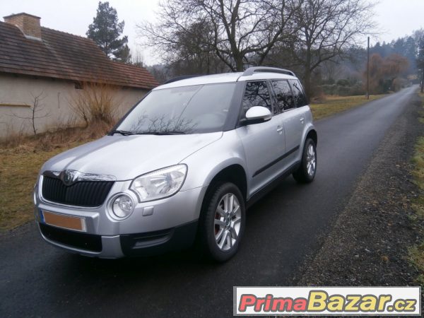 Škoda Yeti 4x4 103kW C.Rail – fotografie 1