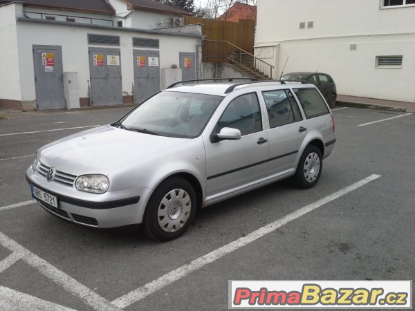 VW Golf variant 1,9 TDi – fotografie 1