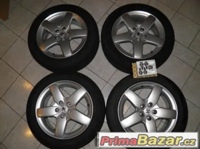 PRODÁNO: 17" Alu kola - 5x108 originál Peugeot 407 sw
