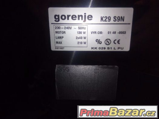 nová digestoř Gorenje K29 S9N – fotografie 2