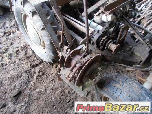 Malotraktor domácí výroby,dampr – fotografie 4