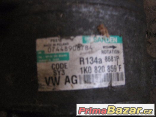 klimakompresor passat B6  1KO 820 859 F – fotografie 2