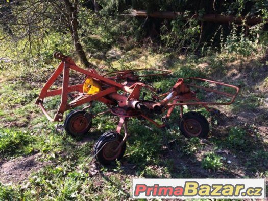 Prodám mali nesený obraceč sena FAHR 4,20m – fotografie 1
