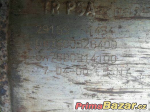 KATALIZÁTOR z Citroën Xsara Picasso benzin 1,6 2000r.v – fotografie 4