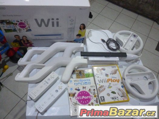 Nintendo Wii (family pack) +Kinect + 3Cd – fotografie 1