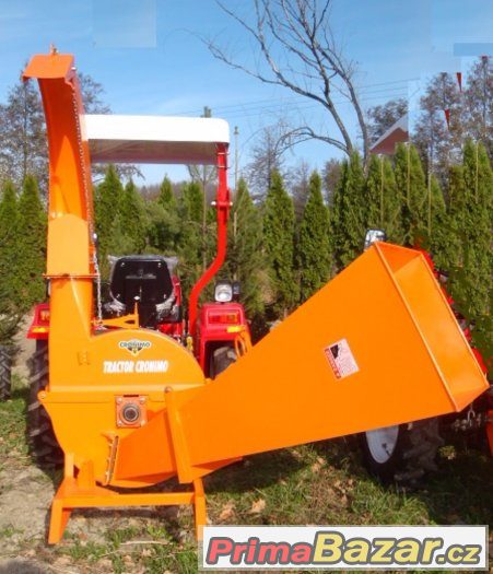 Štěpkovač CRONIMO BX62S za traktor, drtič větví – fotografie 1