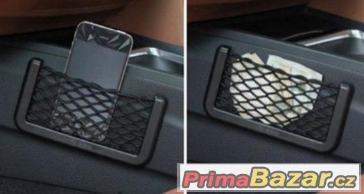Organizér do auta - síťka na telefon, cigarety a další.. – fotografie 3