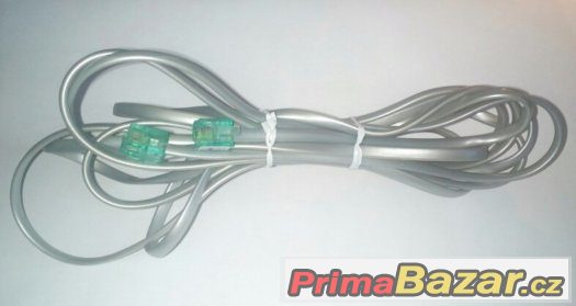 Telefoní kabel šedý 4m – fotografie 1