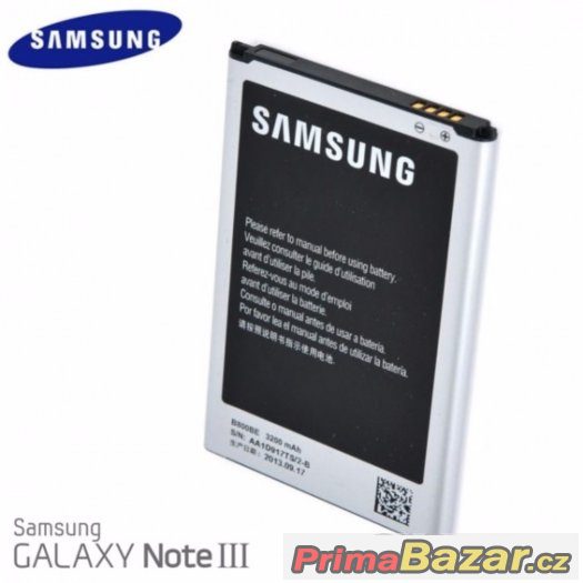 Samsung Note 3 N9005 Originální baterie – fotografie 1