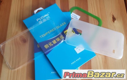 Samsung S5 G900: Tvrzené sklo+Silikonové pouzdro – fotografie 1