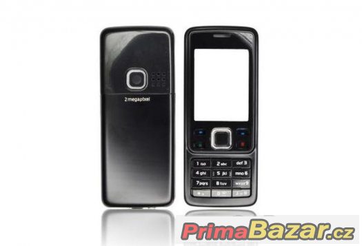 Kryt nový Nokia 6300, černý a stříbrný. – fotografie 1