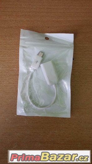 USB OTG kabel - více značek | Doprava zdarma | Černá,Bílá – fotografie 2