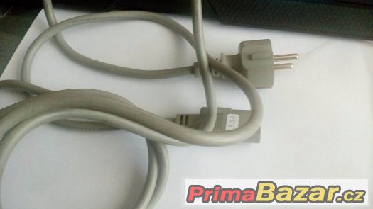Napájecí kabel šedý (2m) – fotografie 2