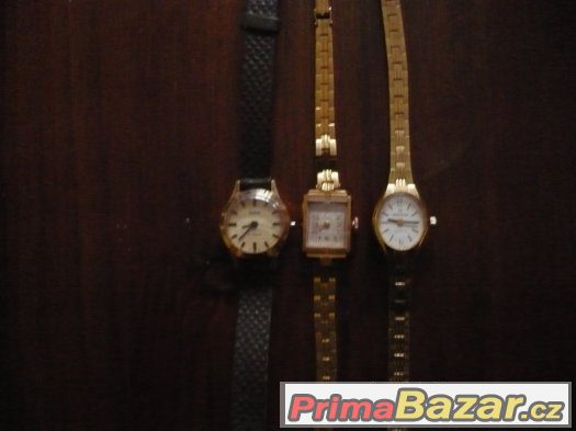 Prodám staré hodinky Prim,Omega,Helia,A jedny pozlacené – fotografie 4
