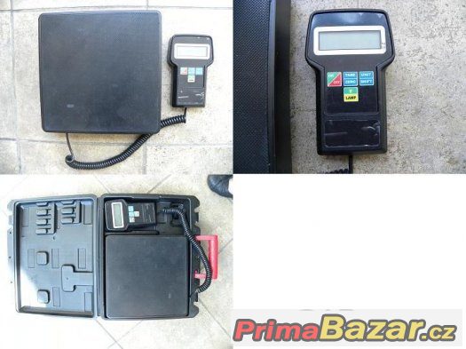 Elektronická váha  do 70kg měření zůstatku plynu – fotografie 2