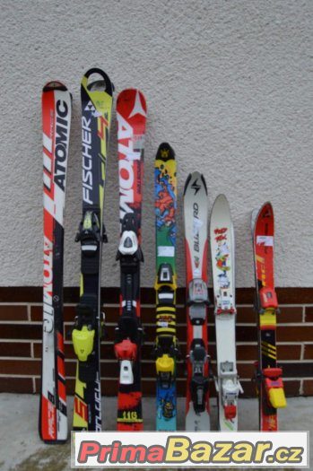 atomic race detske lyze 120cm – fotografie 1