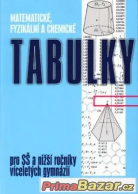 matematické, fyzikální a chemické tabulky
