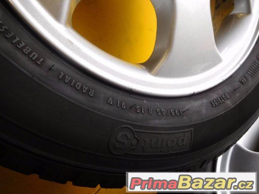Opel Vectra 5x110 ET49 195/65/15 - letní ALU sada – fotografie 3