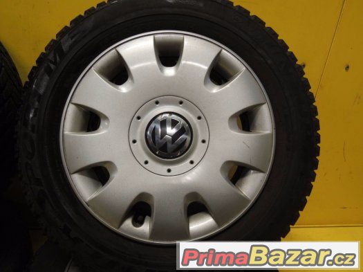 VW Golf V,VI - zimní plechová sada 5x112 R15 – fotografie 2