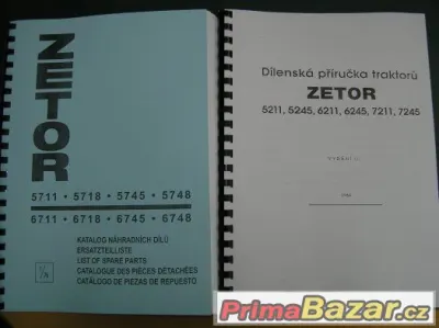 TECHNICKÁ DOKUMENTACE ZETOR + NÁHRADNÍ DILY.