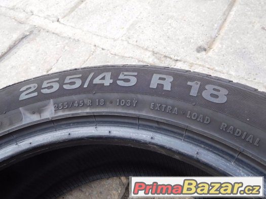 2x letní Continental ContiSportContact3 255/45/18 103Y – fotografie 5