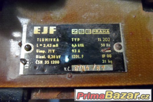 Tlumivka,71V-93A-váha 31kg. – fotografie 2