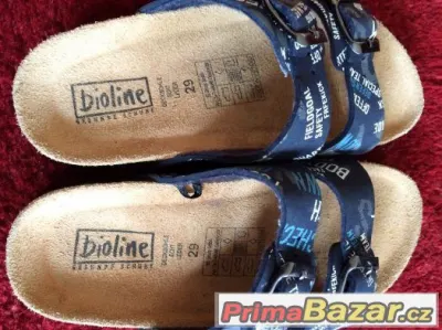 Bioline korkové pantofle vel. 29