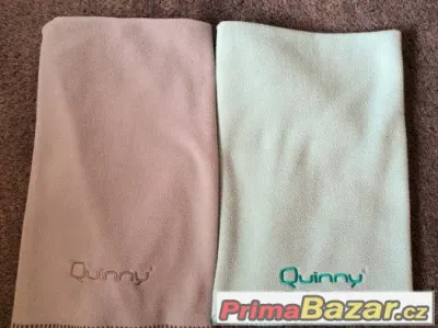 QUINNY  fleesová deka - už jen šedá