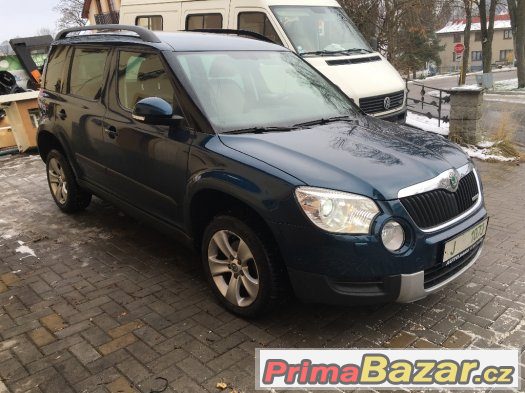 Škoda YETI 2012 super vybava, servisní kniha – fotografie 2