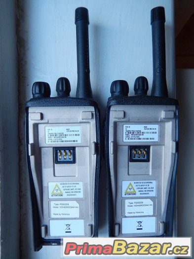 Vysílačka / radiostanice MOTOROLA CP040 UHF – fotografie 3