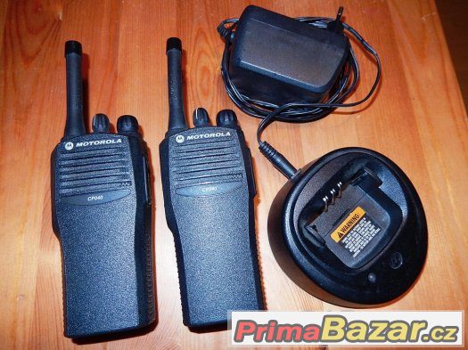 Vysílačka / radiostanice MOTOROLA CP040 UHF – fotografie 5