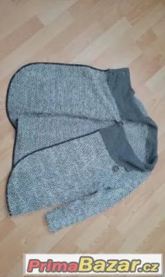 svetr - carding šedý