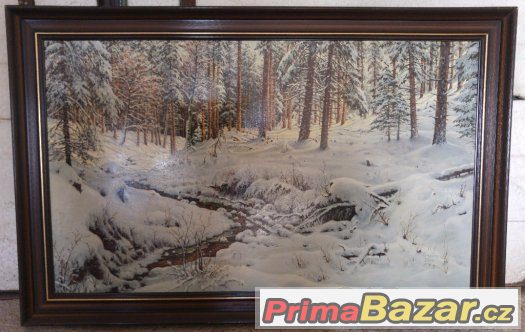 Obraz "Stříbrný důl" (Zima) Konečný Stanislav – fotografie 1