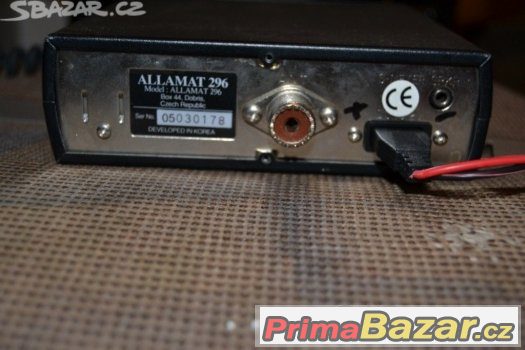 vysílačka CB allamat 296 – fotografie 2
