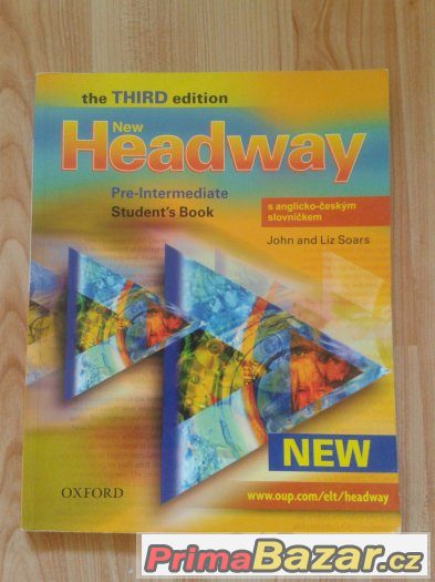 New Headway Pre-Intermediate sešit a učebnice – fotografie 1