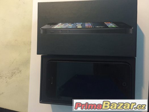Apple iPhone 5 16GB černý, 3 měsíce záruka – fotografie 1
