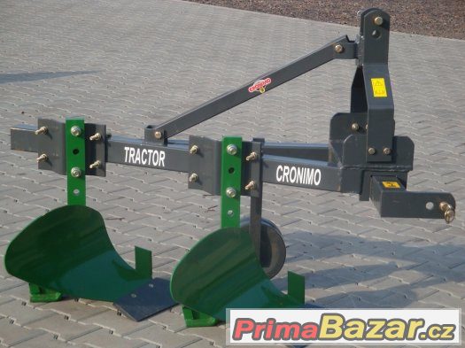 dvouradličný pluh DP30 za traktor od 30 Hp, traktorový pluh – fotografie 1