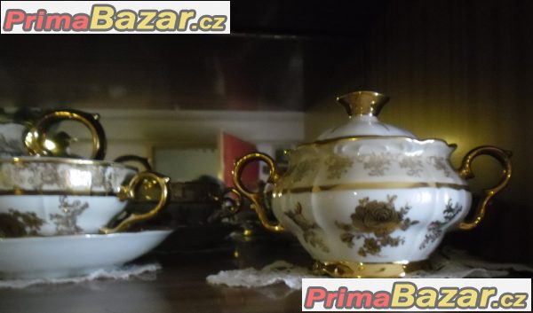Ručně malovaný porcelánový servis – fotografie 2