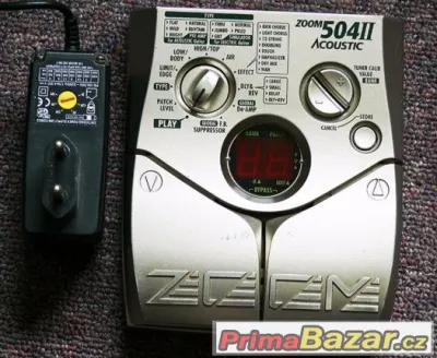 Multiefekt  ZOOM 504 II pro el-akust. kytaru, prodám