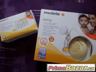 Dvoufázová elek odsávačka Medela swing+3 lahvičky Rezervace