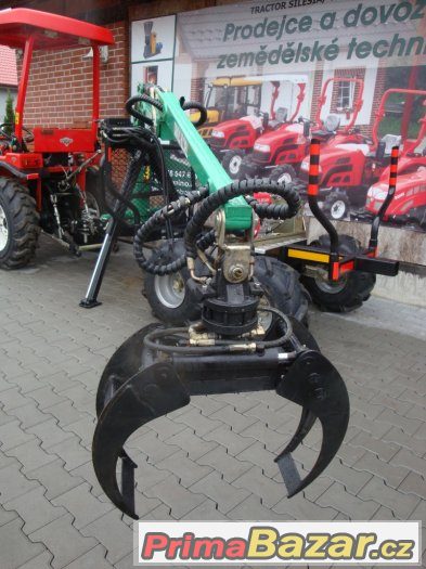 Vyvážečka LTC 3,4 s hydraulickou rukou za čtyřkolku, traktor – fotografie 2
