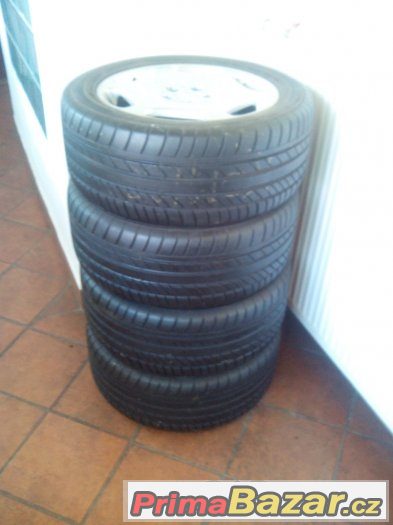 Mercedes - Alu kola 5x112 s pneu 255/45 R17 – fotografie 1