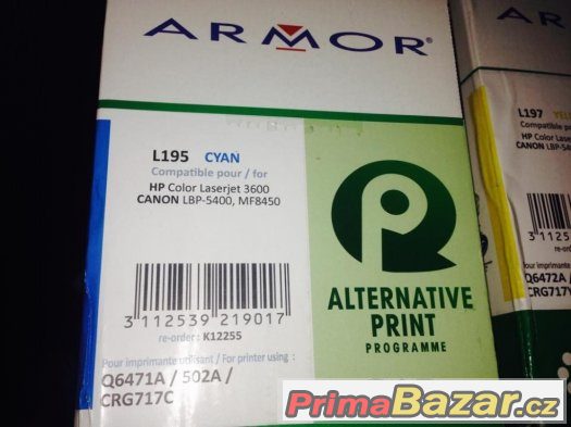 Tonery (náplně) do tiskárny Armor HP Color Laserjet 3600 – fotografie 3