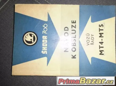 Kniha - ŠKODA 706 NÁVOD K OBSLUZE