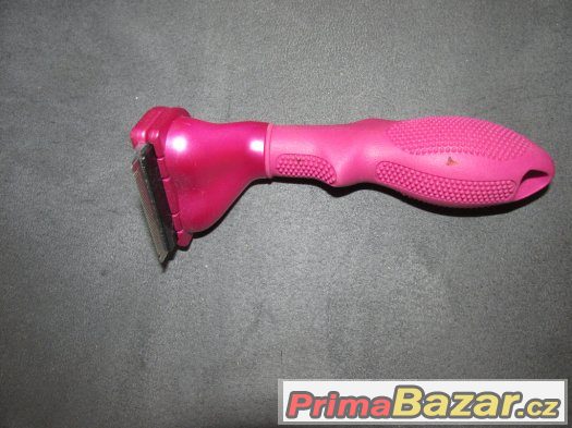 FURminator hrablo deLuxe Small PINK pro kočky – fotografie 2