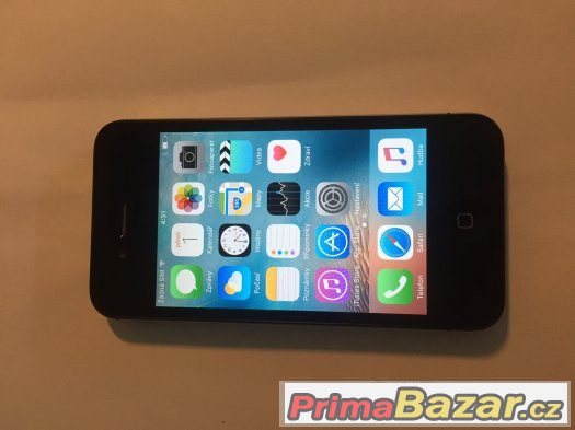 Apple iPhone 4S 8GB černý, 3 měsíce záruka, TOP stav – fotografie 2